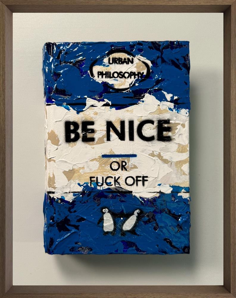 Hue Folk - Be Nice - Mini Storybook - Original British Art - EB London