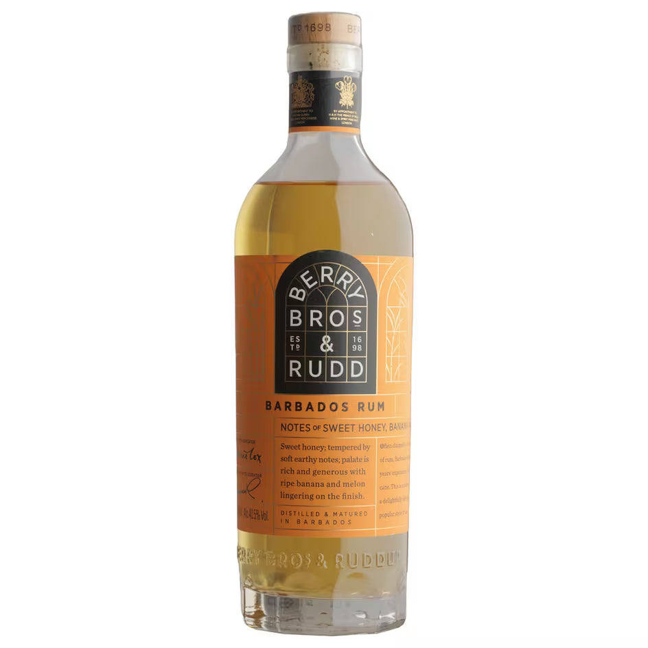 Berry Bros. & Rudd Classic Range Barbados Rum (40.5%) - EB London