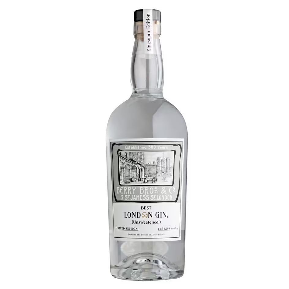 Berry Bros. & Rudd London Dry Gin, Kingsman Edition (40.6%) - EB London