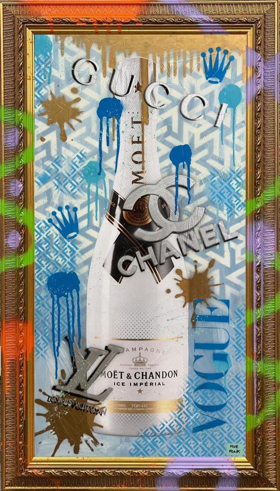 Hue Folk - Bottle Of Ice - Original British Art - EB London