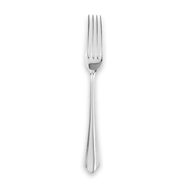 Carrs Silver Chiltern table fork, sterling silver handle, UK hallmarked, polished finish, 208mm