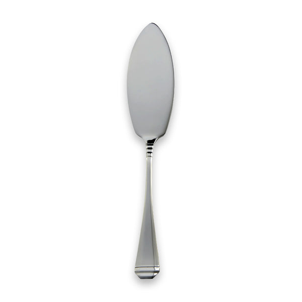 EB London by Carrs Silver sterling silver Décor fish serving blade with engraved handle, hallmarked, 316mm