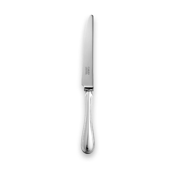 EB London Old English table knife in hallmarked sterling silver, 245mm, classic timeless design