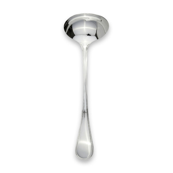 Carrs Silver English Thread sterling silver sauce ladle, hallmarked, 195 mm
