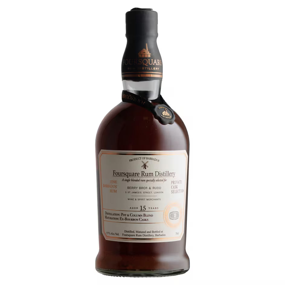 Foursquare 15-Year-Old, BB&R Private Cask Selection, Rum, Barbados (55%) -  EB London