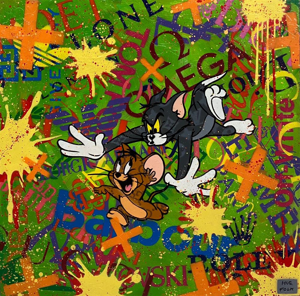 Hue Folk - Get Out Of Here! - Original British Art - EB London