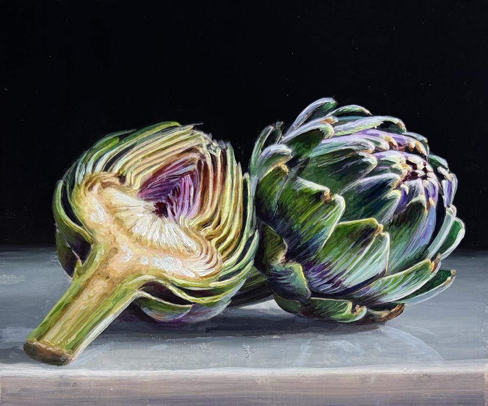 Tony Owens - Globe Artichokes - Original British Art - EB London