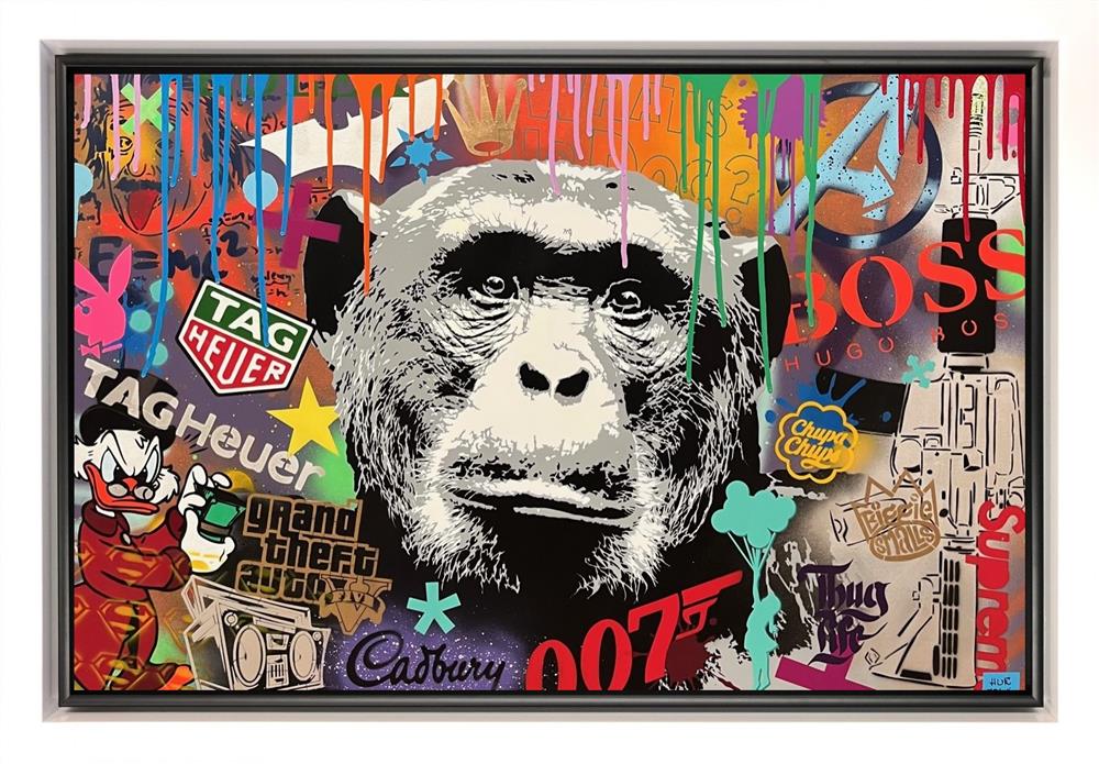 Hue Folk - Go Ape - Original British Art - EB London