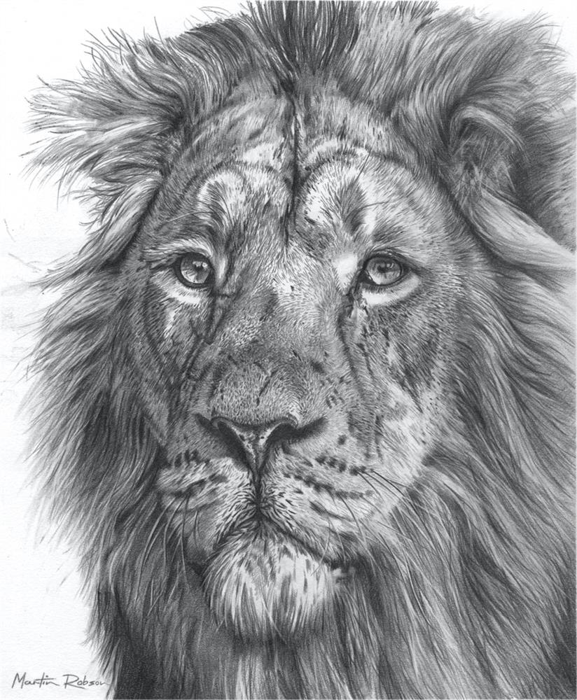 Martin Robson - Golden Majesty - Study - Original British Art - EB London