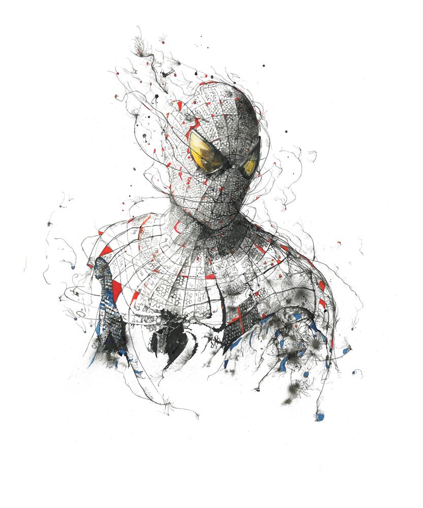Scott Tetlow - With Great Power Comes Great Responsibility - Mini - Limited Edition British Art - EB London