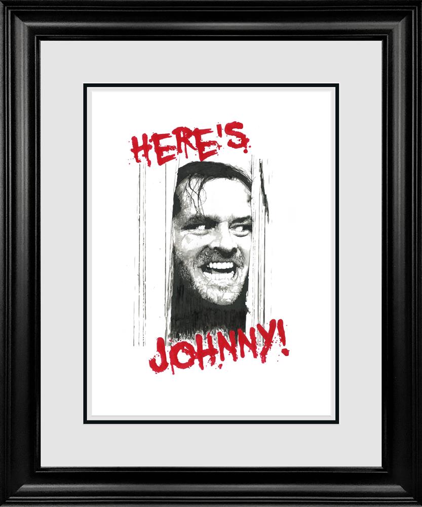 Scott Tetlow - Here's Johnny - Original British Art - EB London