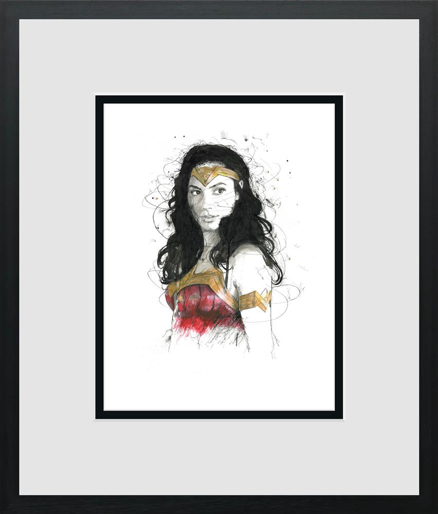Scott Tetlow - I Have A Warrior's Heart - Miniature - Limited Edition British Art - EB London