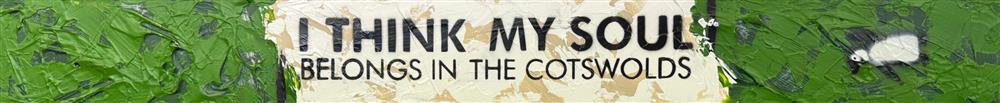 Hue Folk - I Think My Soul - Single Pallet - Original British Art - EB London