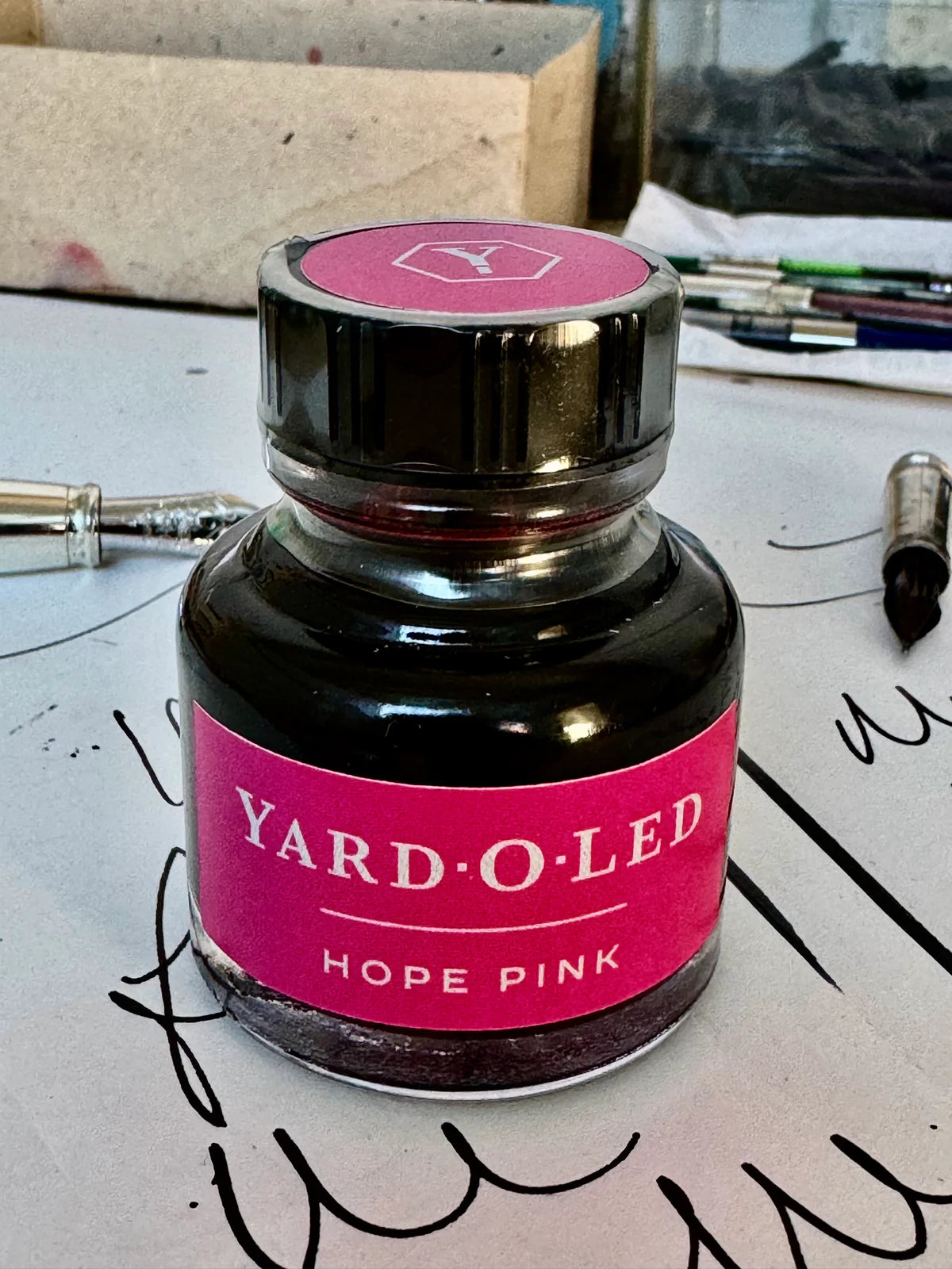 Hope Pink Fountain Pen Ink 30ml by Yard-O-Led - image 2