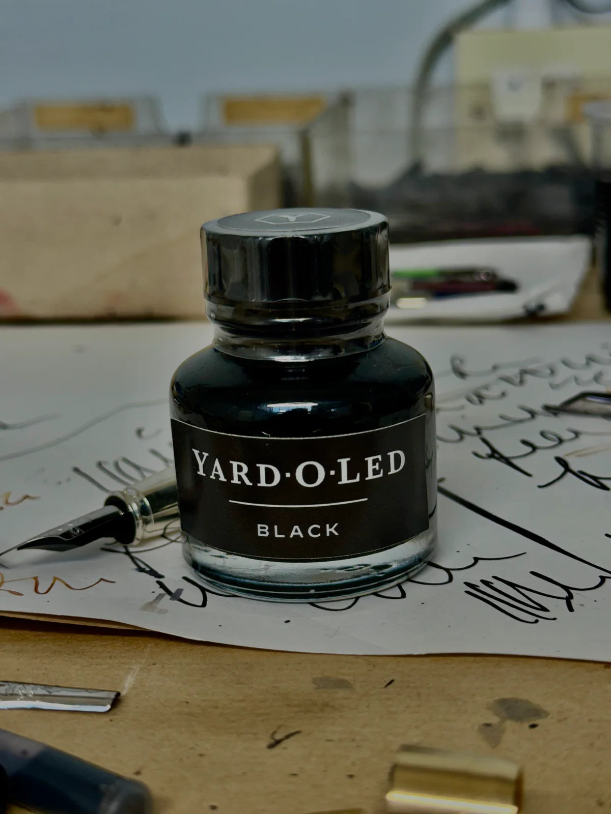 Jet Black Fountain Pen Ink 30ml by Yard-O-Led - image 2