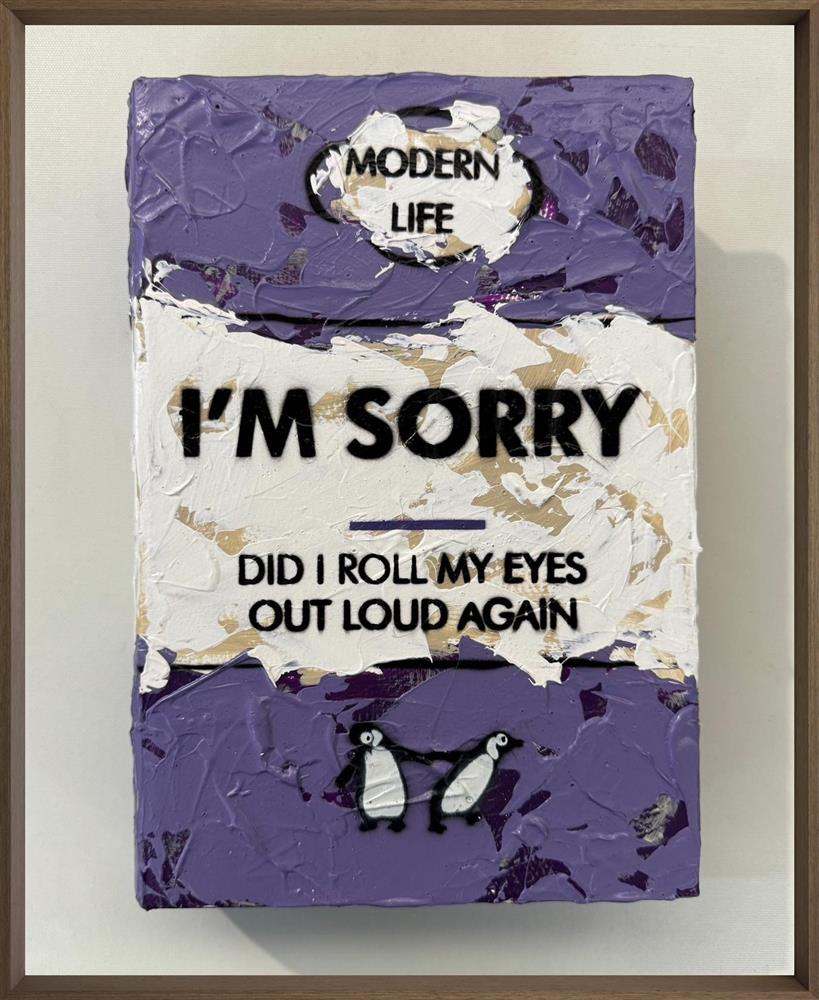 Hue Folk - I'm Sorry - Storybook - Original British Art - EB London