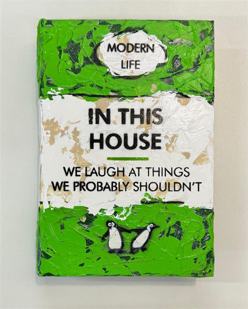 Hue Folk - In This House - Storybook - Original British Art - EB London