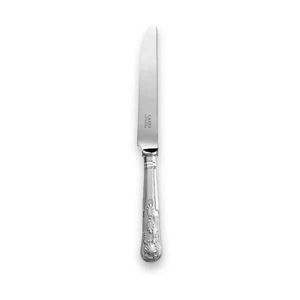 EB London Kings Collection table knife with polished sterling silver handle, hallmarked, 245mm