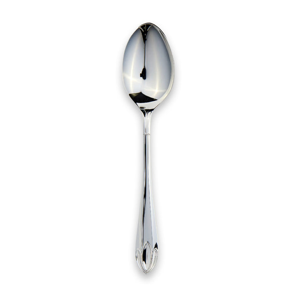 EB London Lotus tea spoon in sterling silver, hallmarked, 139mm