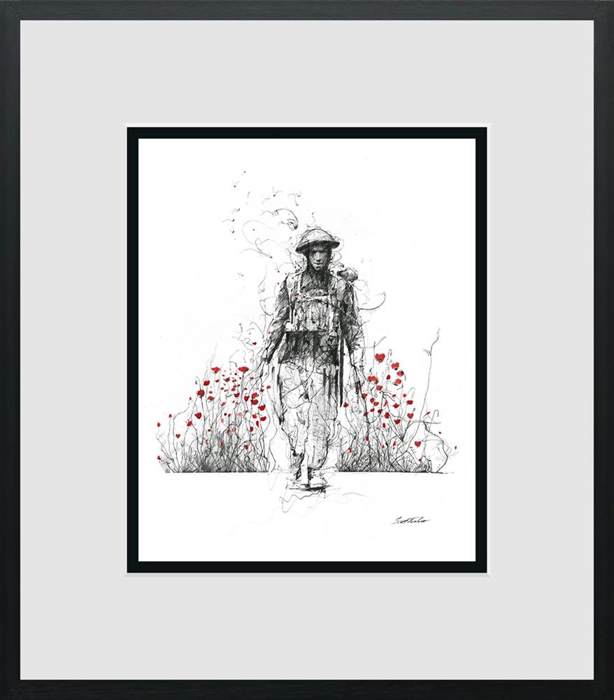 Scott Tetlow - Lest We Forget - Miniature - Limited Edition British Art - EB London