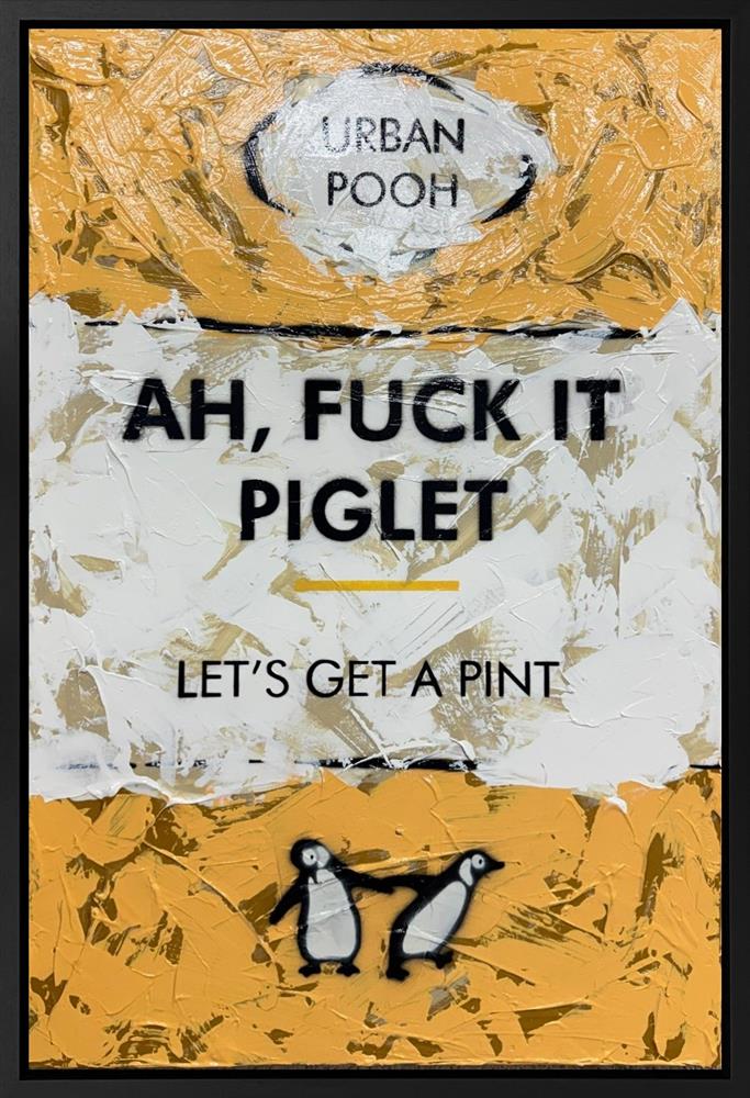 Hue Folk - Let's Get A Pint - Original British Art - EB London