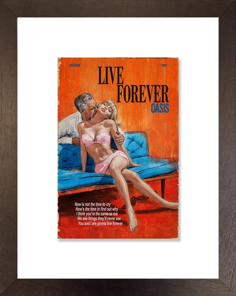 Linda Charles - Live Forever - Songbook - Limited Edition British Art - EB London