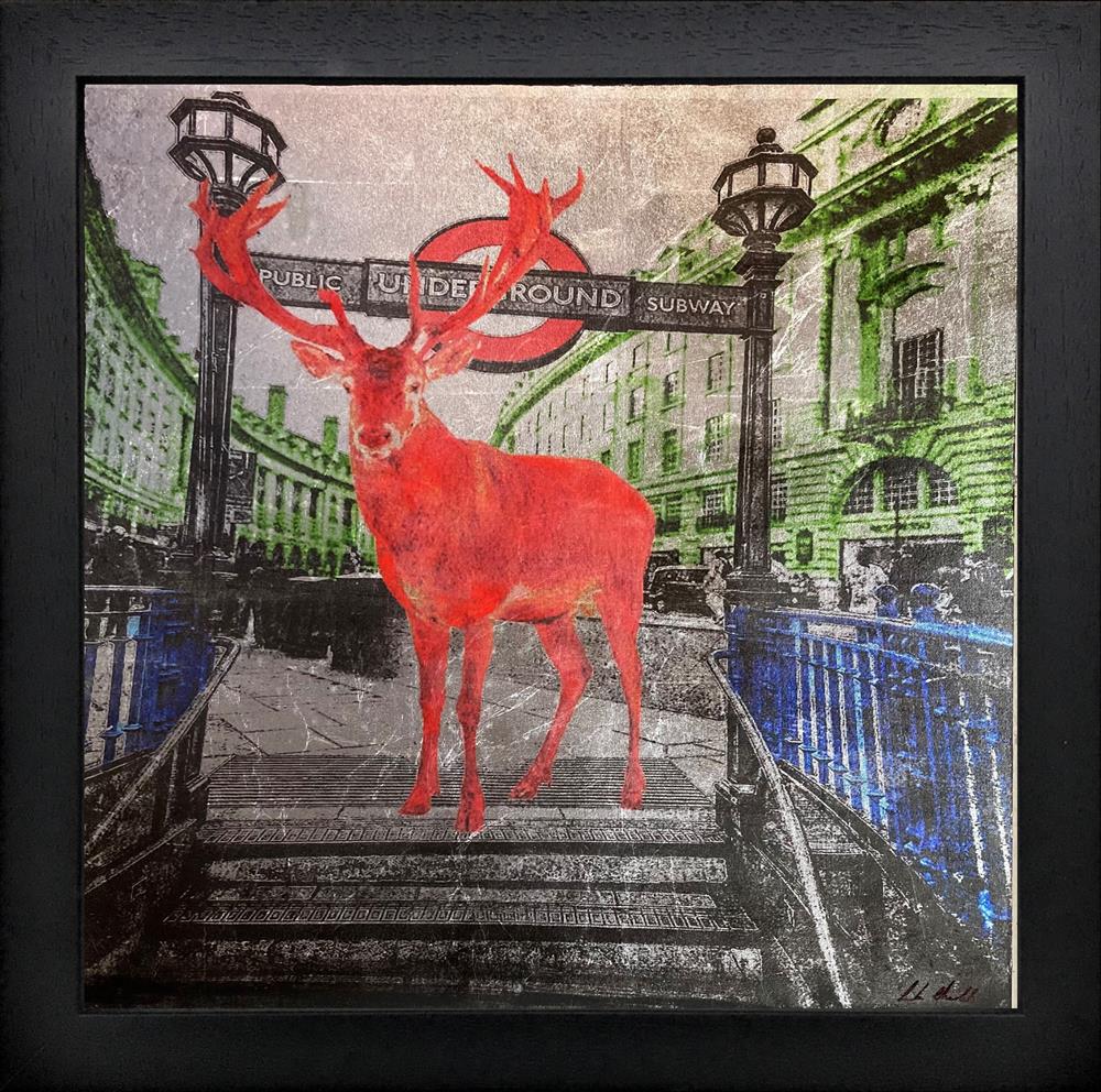 Linda Charles - London Stag - Original British Art - EB London