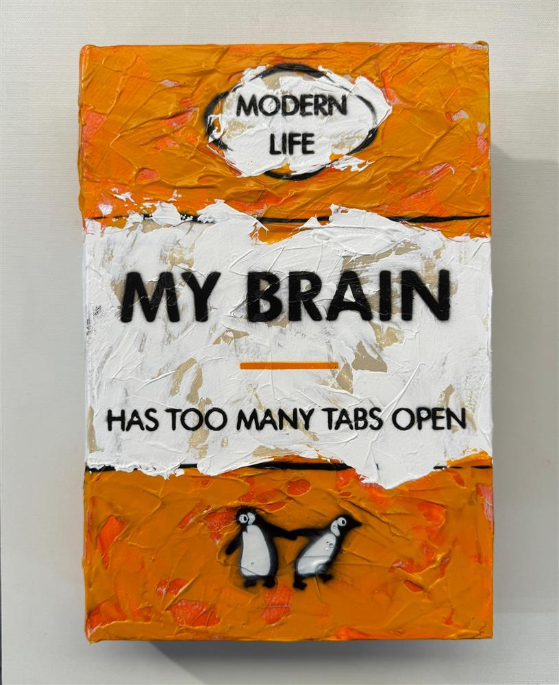 Hue Folk - My Brain - Storybook - Original British Art - EB London