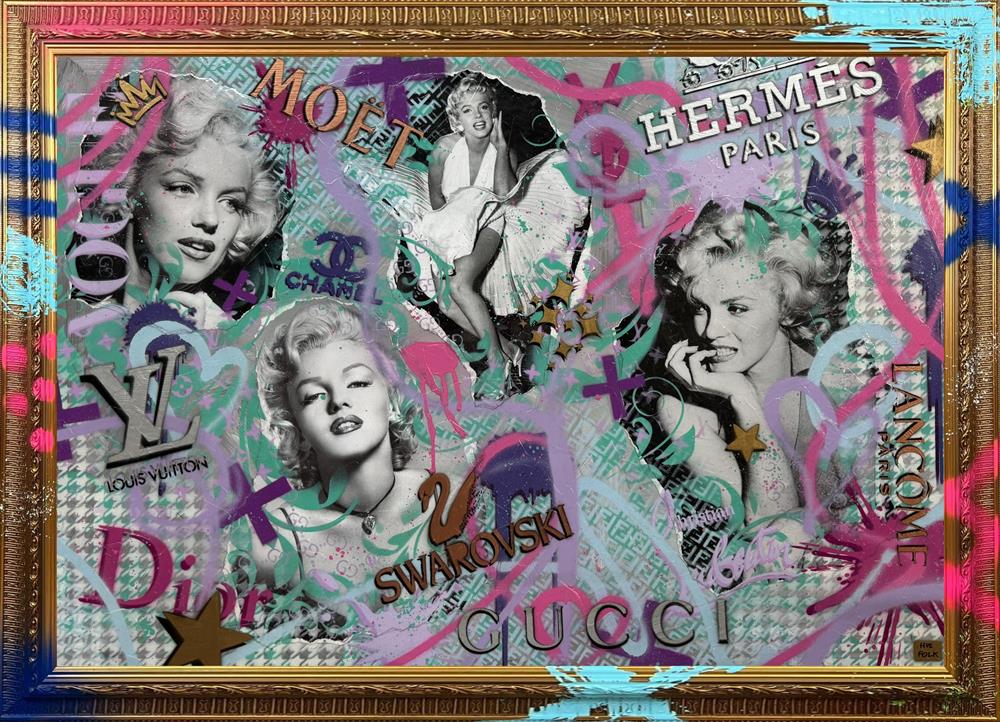 Hue Folk - Monroe Madness - Original British Art - EB London