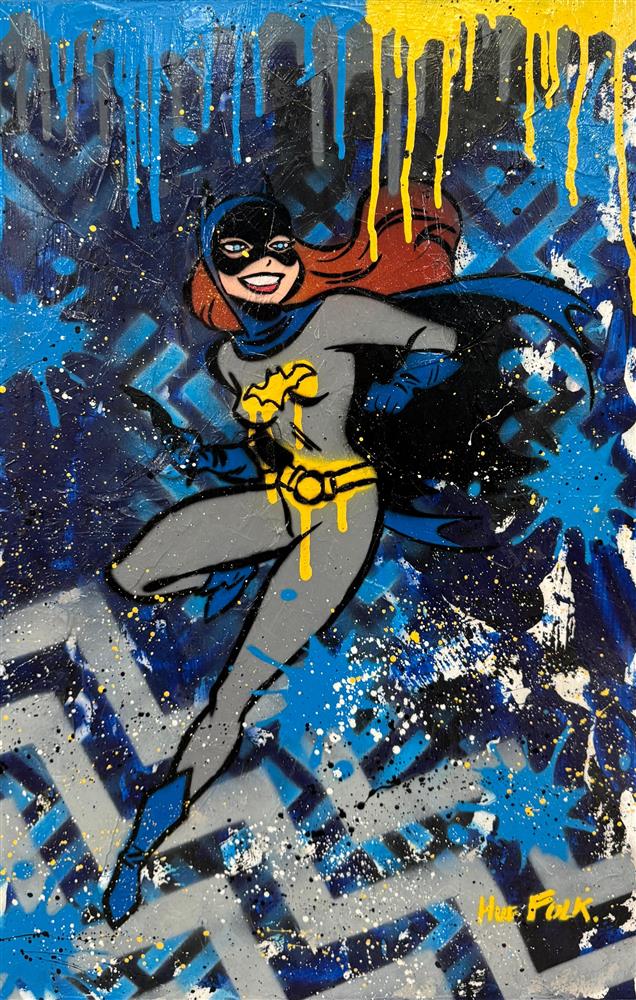 Hue Folk - Batgirl - Original British Art - EB London