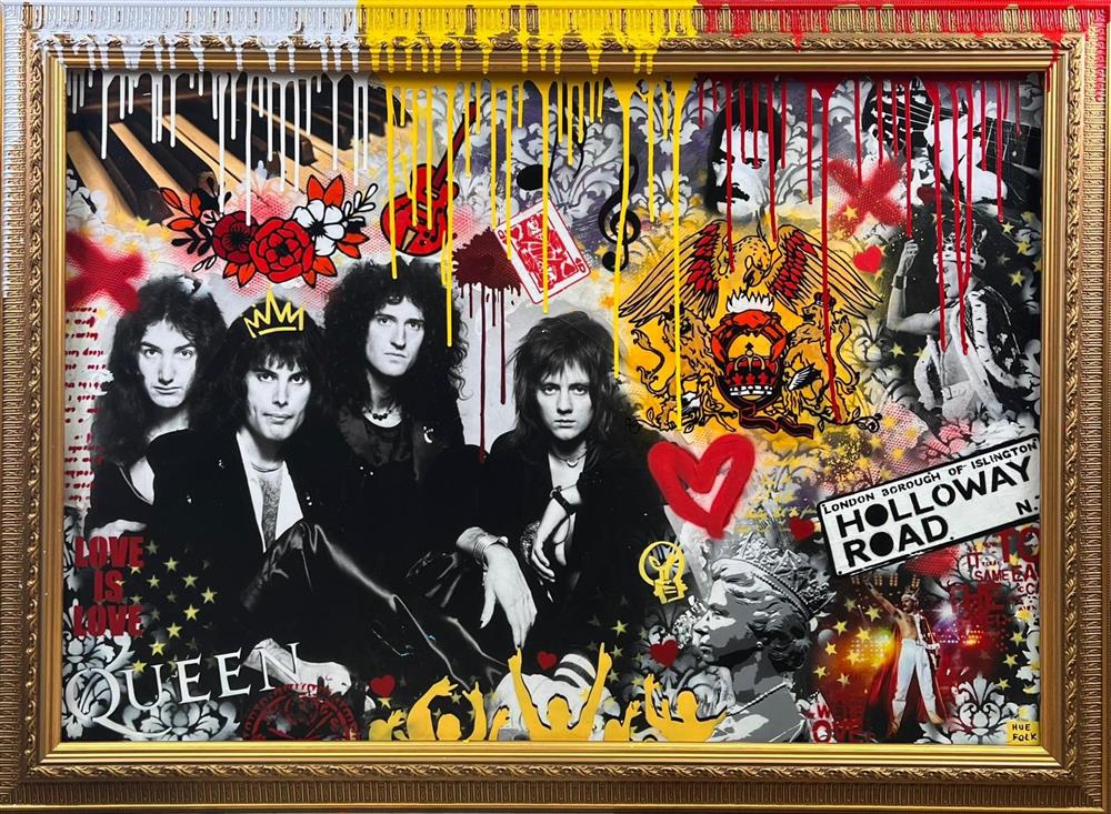 Hue Folk - The Show Must Go On - Original British Art - EB London