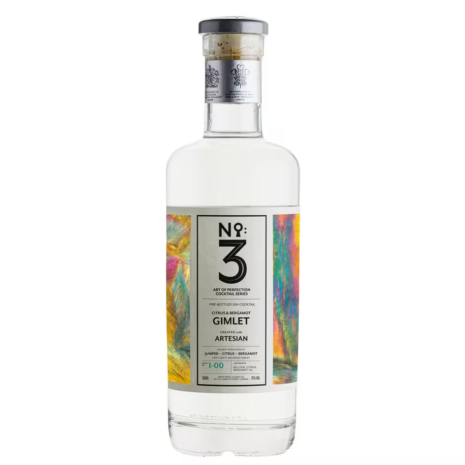 No.3 Gimlet Bottled Cocktail (25%) - EB London