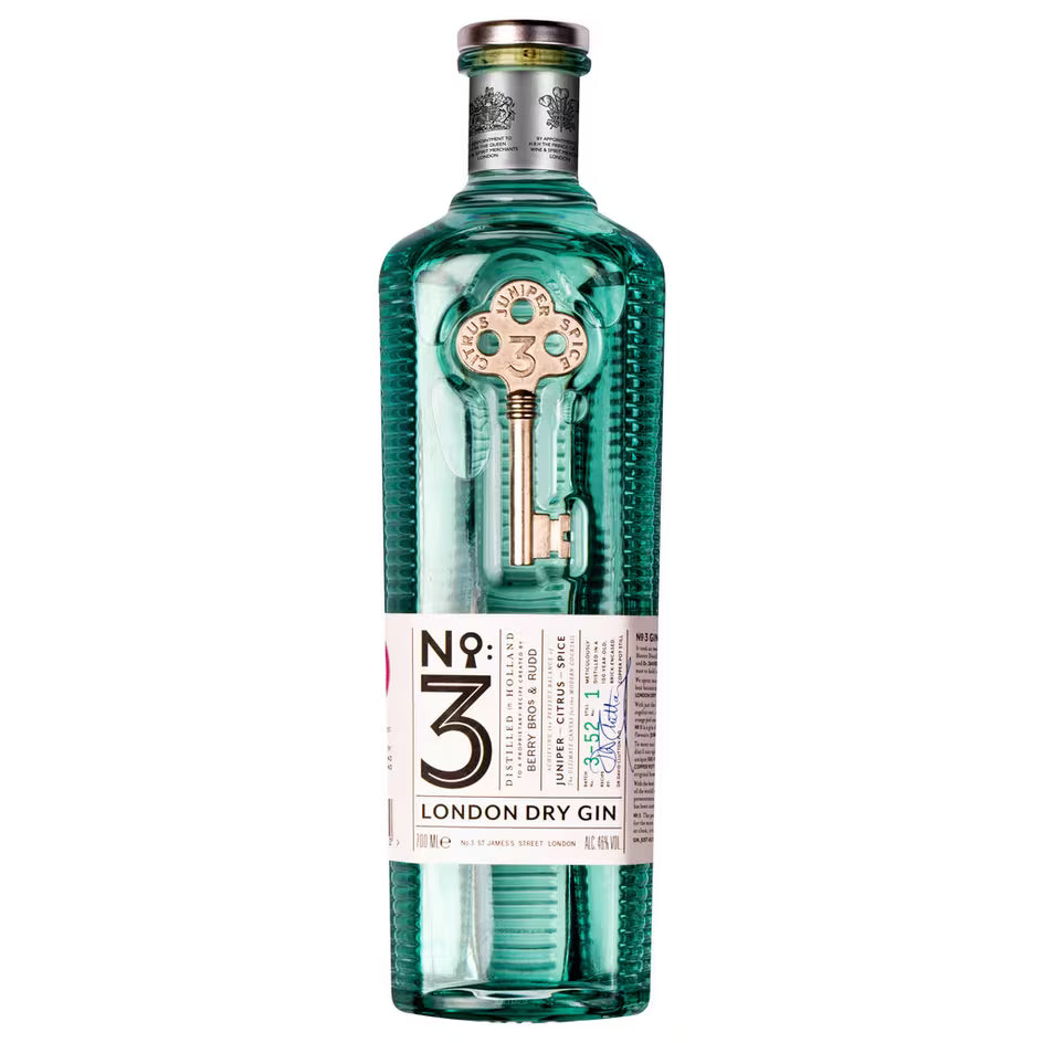 No.3 London Dry Gin (46%) - EB London