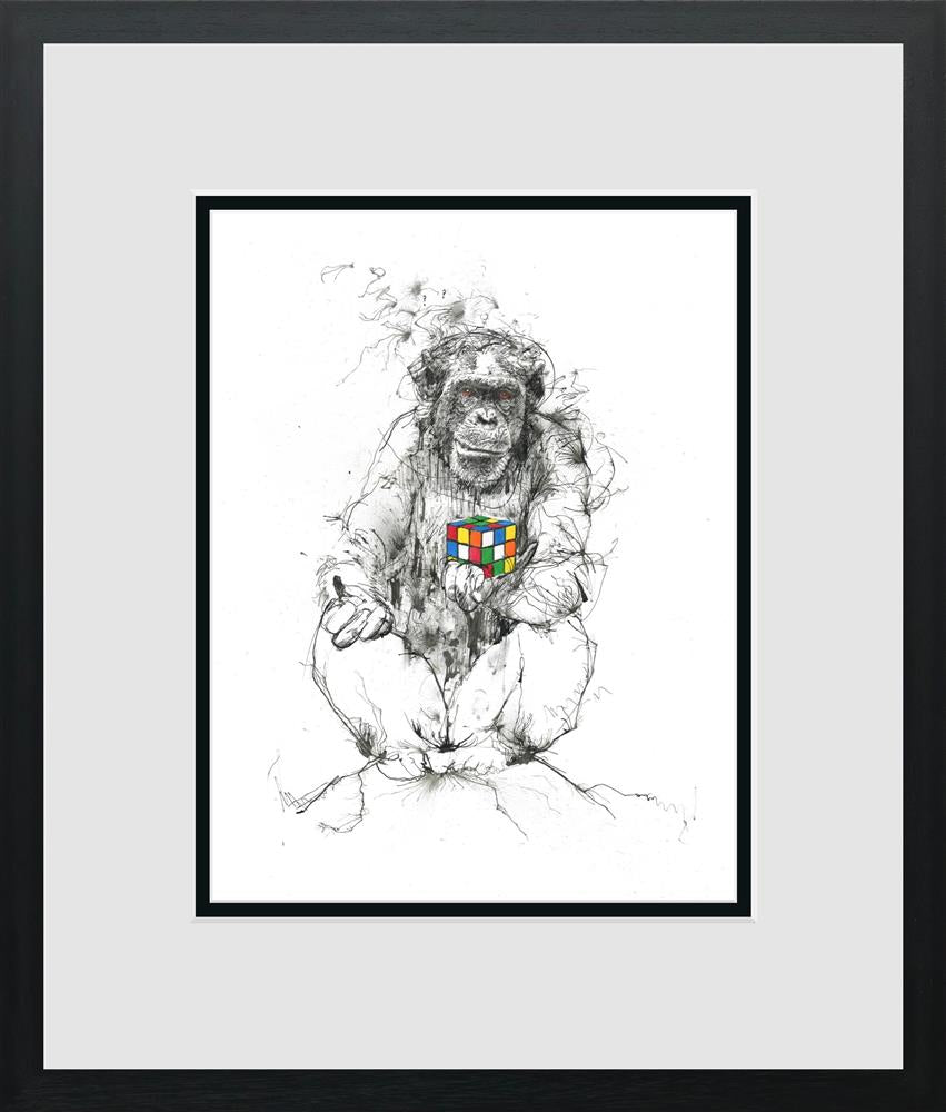 Scott Tetlow - Puzzled - Miniature - Limited Edition British Art - EB London