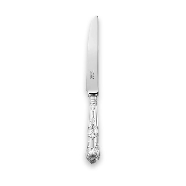 Carrs Silver sterling silver Queens collection table knife, hallmarked, 248 mm, polished finish