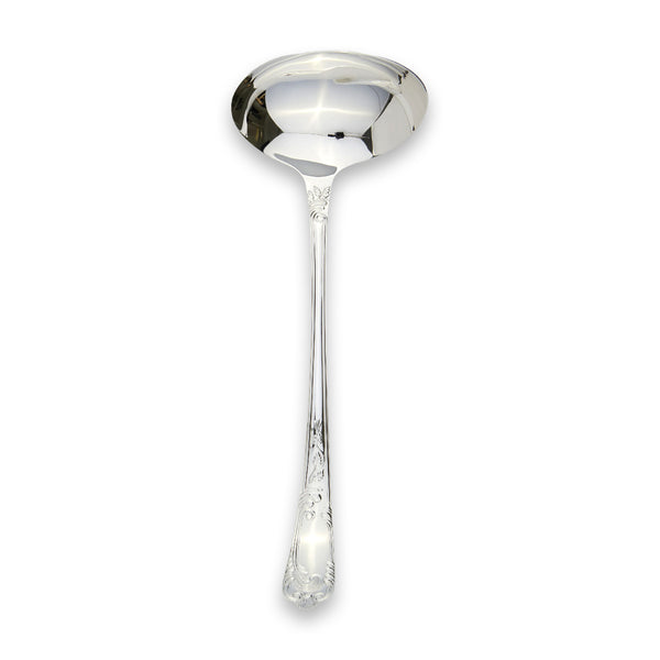 Carrs Silver sterling silver La Régence soup ladle, hallmarked, 305 mm