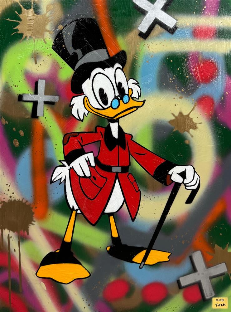 Hue Folk - Scrooge - Original British Art - EB London