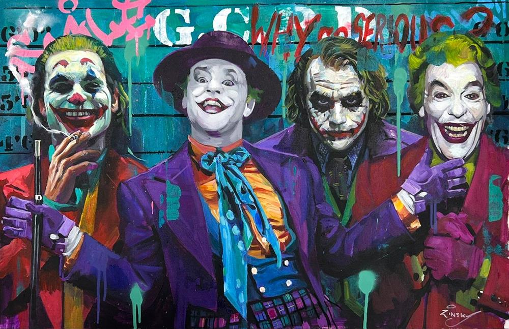 Zinsky - Smiles Of Madness - Limited Edition British Art - EB London