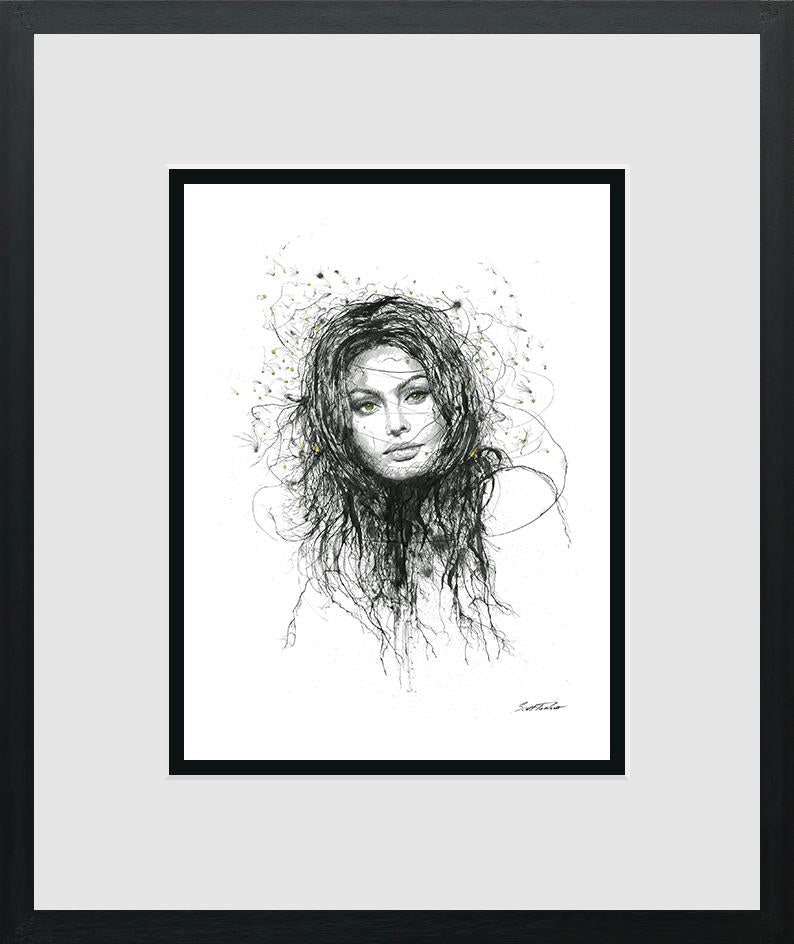 Scott Tetlow - Sophia Loren - Miniature - Limited Edition British Art - EB London