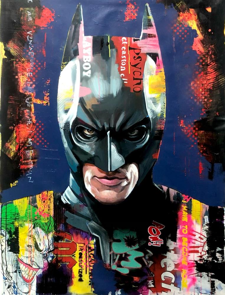 Zinsky - The Dark Knight - Original British Art - EB London