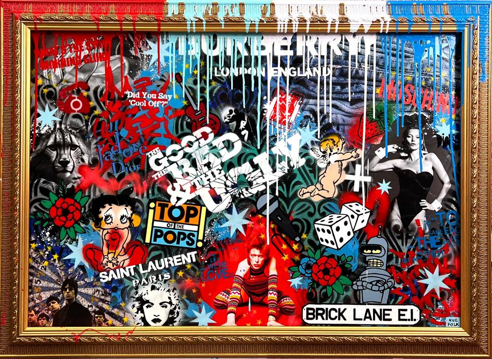 Hue Folk - The Good, The Bad, The Ugly - Original British Art - EB London