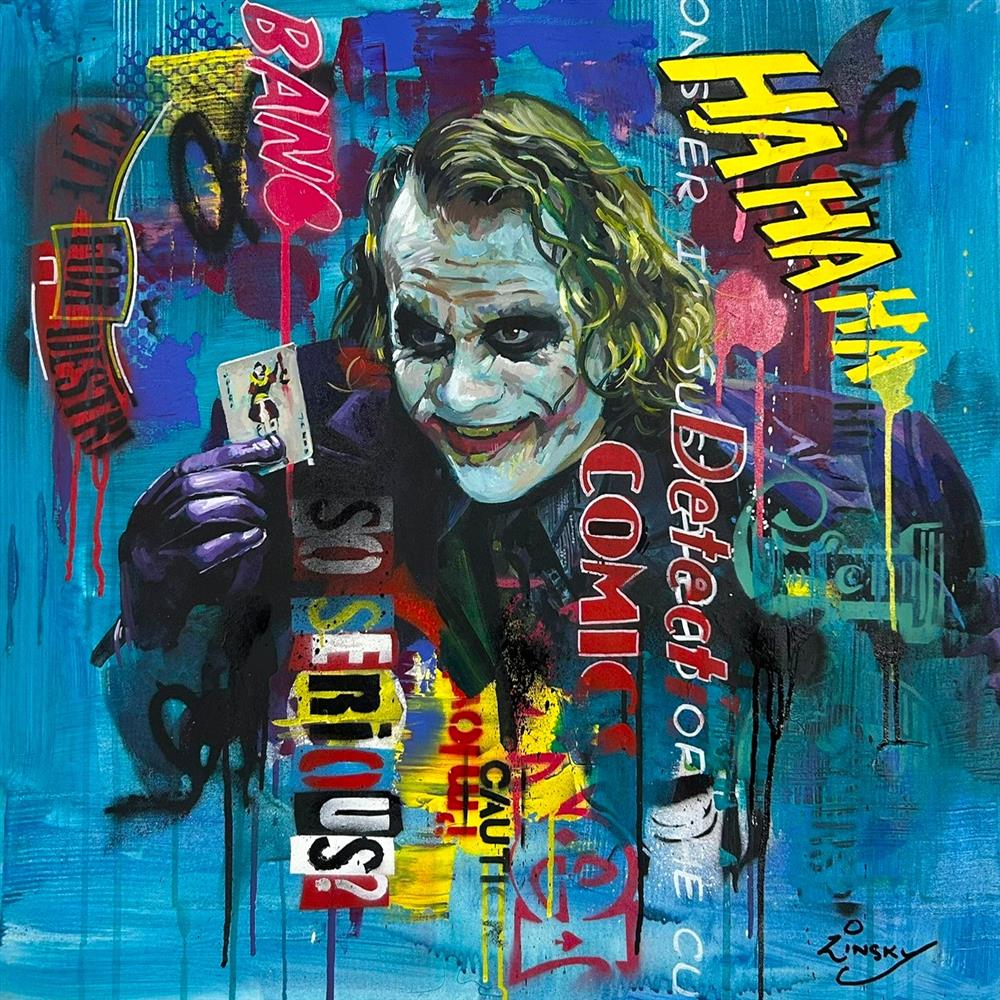 Zinsky - The Headliner Of Havoc - Original British Art - EB London