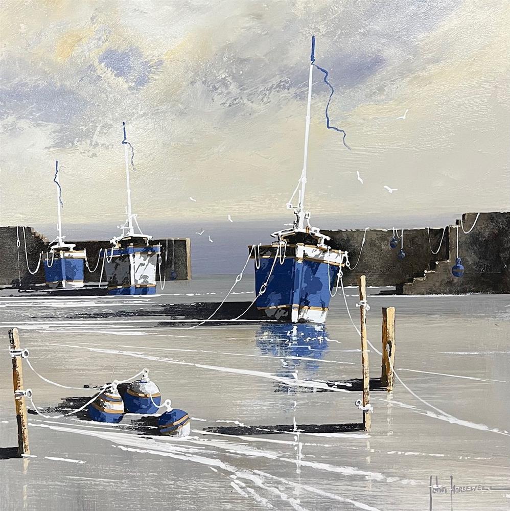 John Horsewell - The Quiet Dock - Minimal Harbour Structure Study - EB London