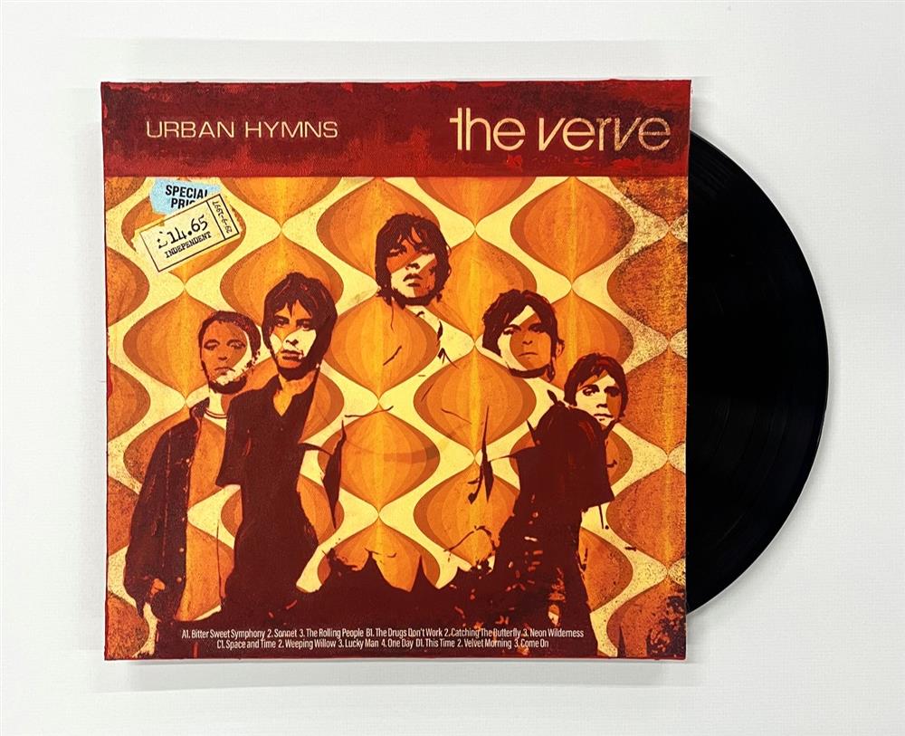 Linda Charles - Urban Hymns - ReVinyled - Original British Art - EB London
