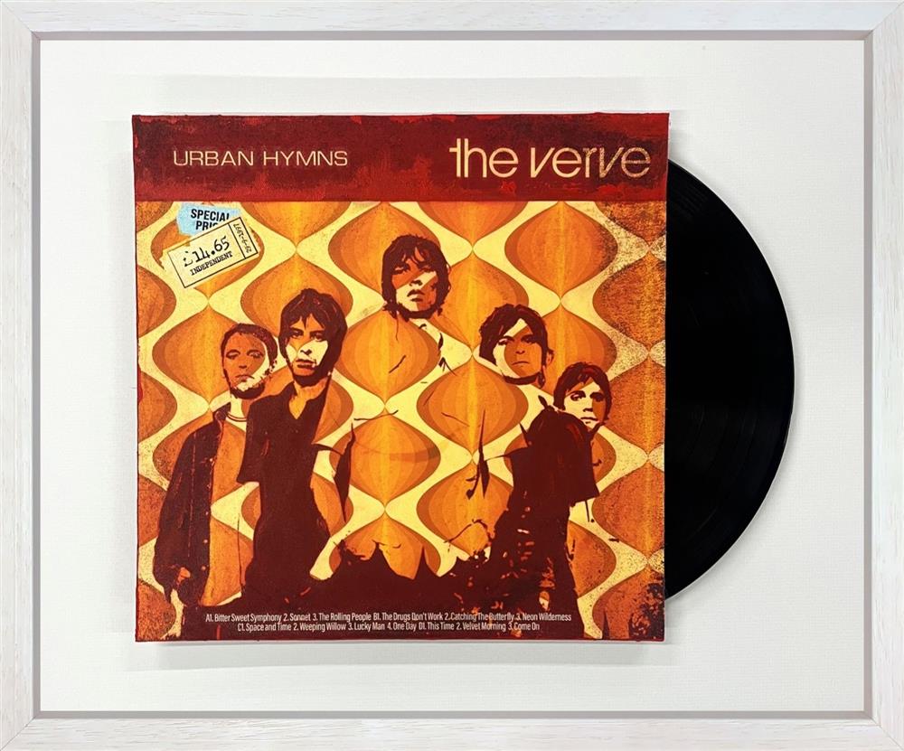 Linda Charles - Urban Hymns - ReVinyled - Original British Art - EB London