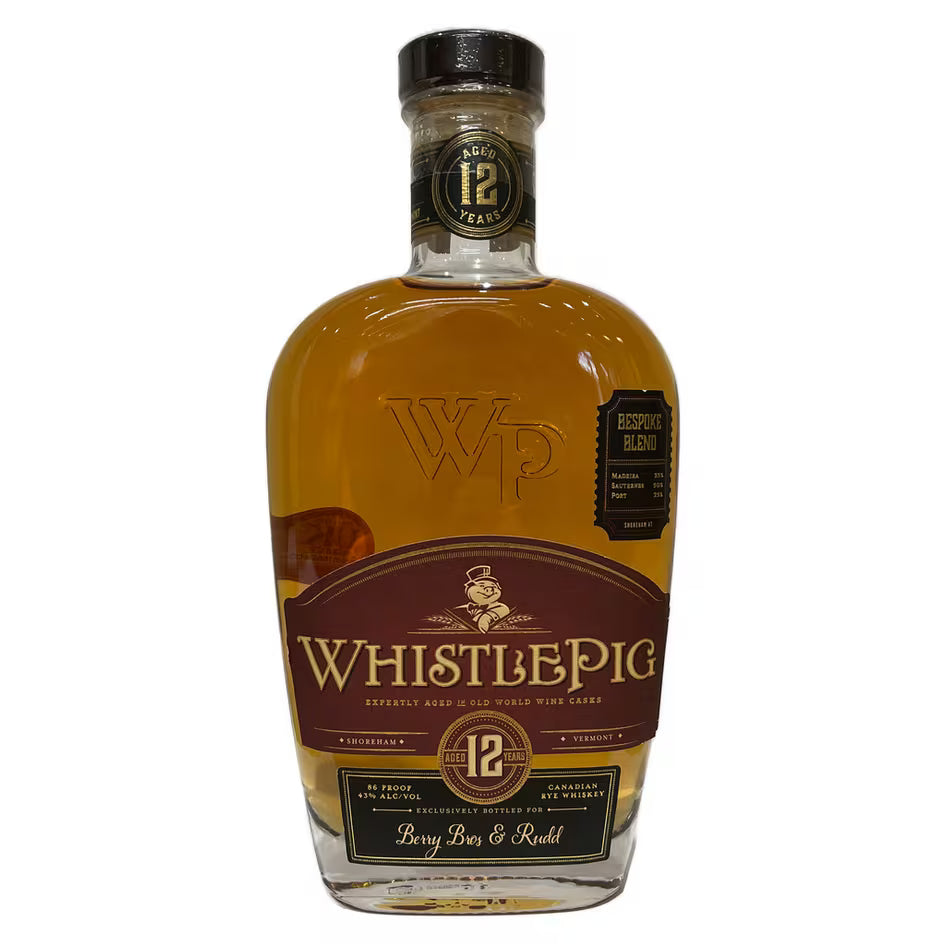 Whistlepig 12-Year-Old Rye Whiskey, BB&R Exclusive (Canada) - EB London