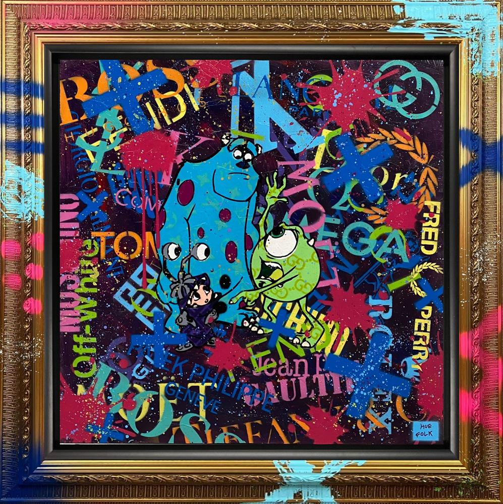 Hue Folk - Work-Life Balance - Original British Art - EB London