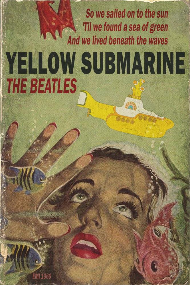 Linda Charles - Yellow Submarine - Limited Edition British Art - EB London