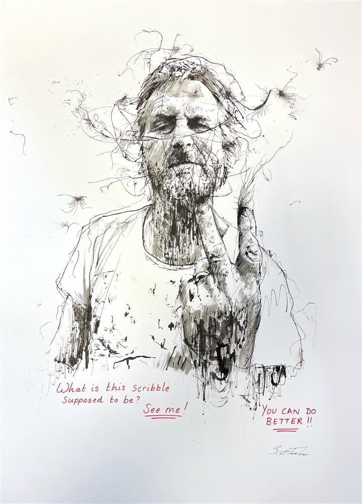 Scott Tetlow - You Can Do Better!! - Original British Art - EB London