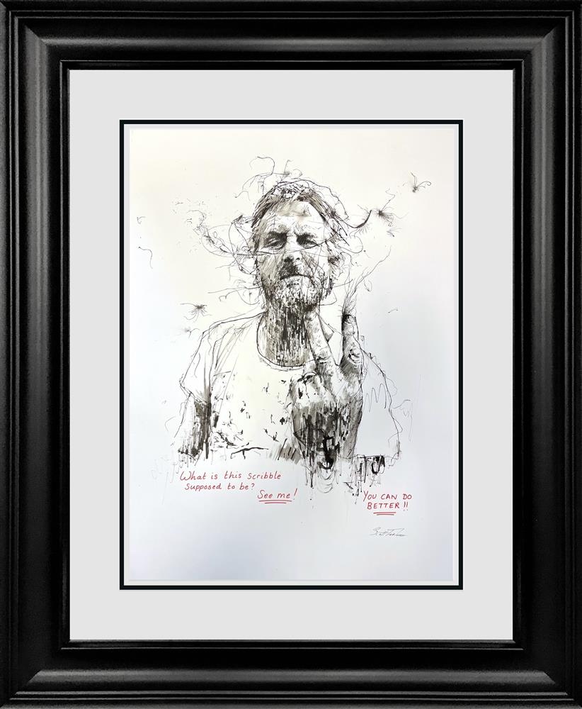 Scott Tetlow - You Can Do Better!! - Original British Art - EB London